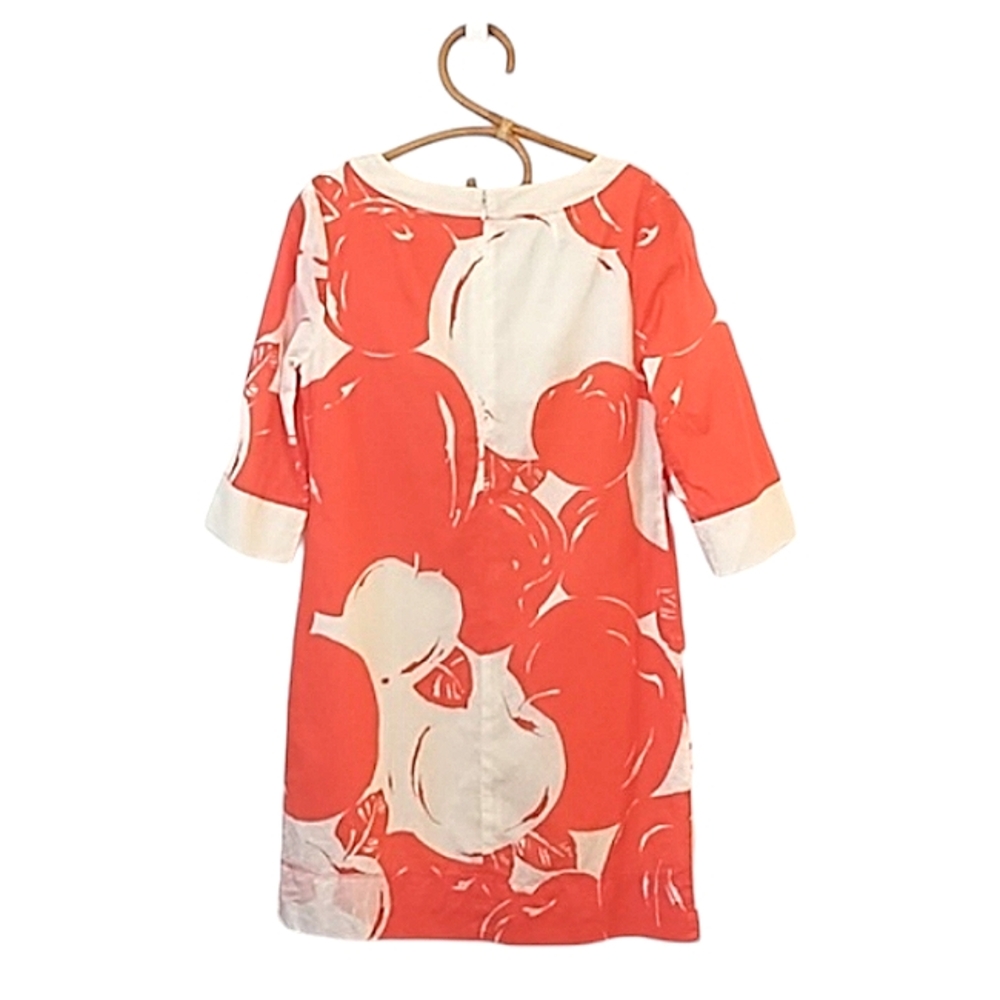 J. Crew Bold Apple Mini Tunic Shift Dress Size Small - Picture 4 of 9